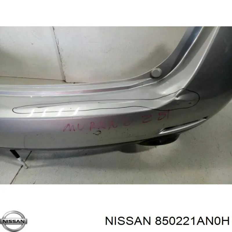 Pára-choque traseiro Nissan/Infiniti 850221AN0H preço, a partir de 810,75 USD
