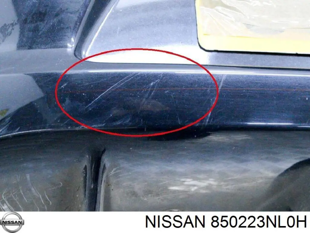 Compre 850223NL0H Nissan/Infiniti Pára-choque traseiro