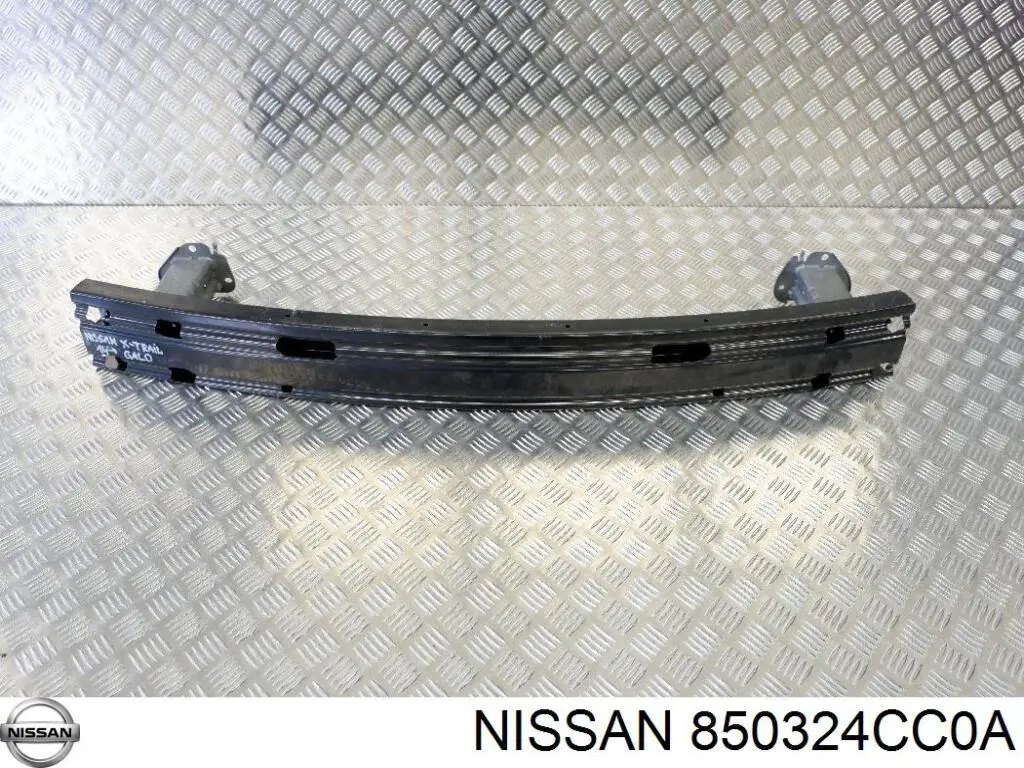 850324CC0A Nissan/Infiniti Reforçador do pára-choque traseiro