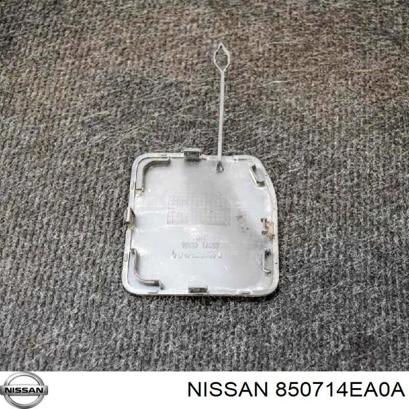 850714EA0A Nissan/Infiniti Tampão traseiro do pára-choque do gancho de reboque