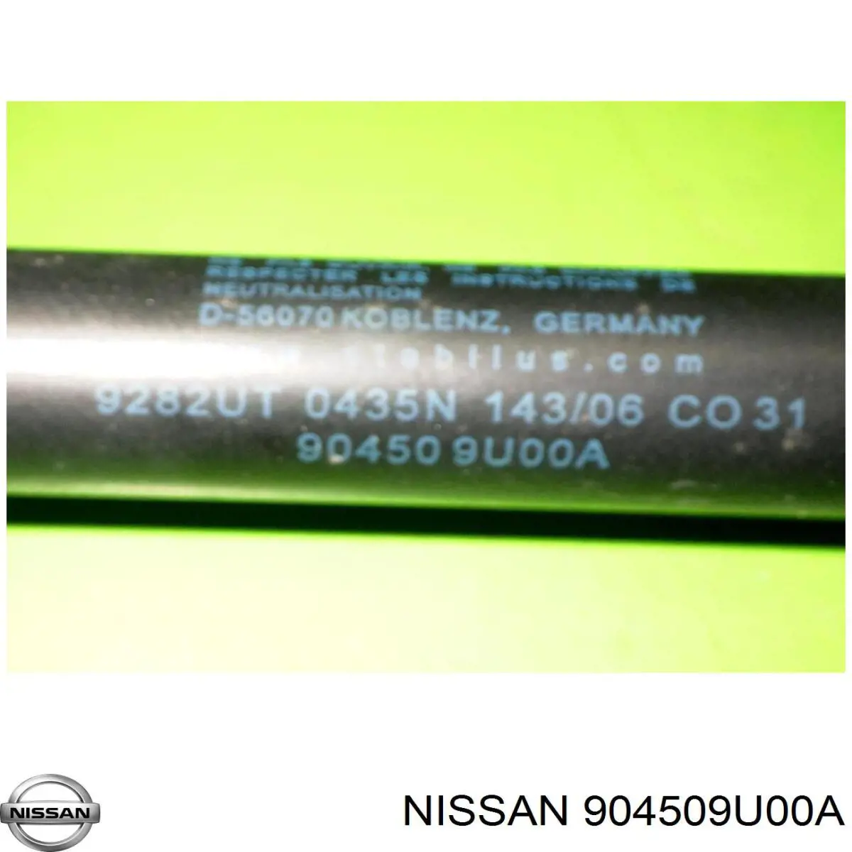 Amortecedor de tampa de porta-malas (de 3ª/5ª porta traseira) Nissan/Infiniti 904509U00A preço, a partir de 36,94 USD