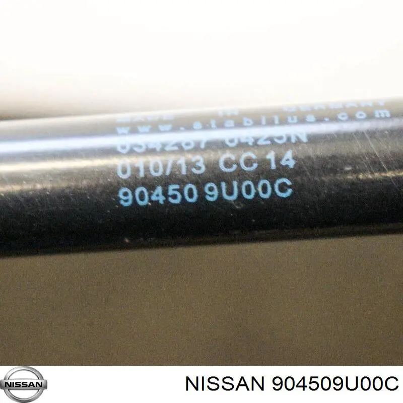 Compre 904509U00C Nissan/Infiniti Amortecedor de tampa de porta-malas (de 3ª/5ª porta traseira)