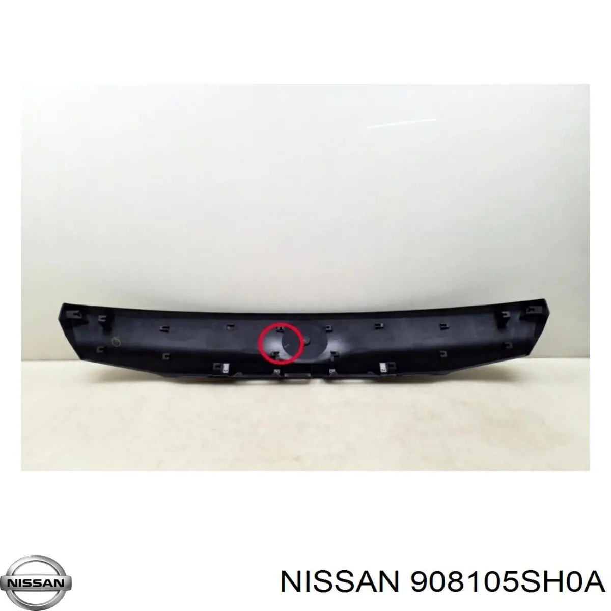 Placa sobreposta de tampa de porta-malas Nissan/Infiniti 908105SH0A preço, a partir de 223,79 USD
