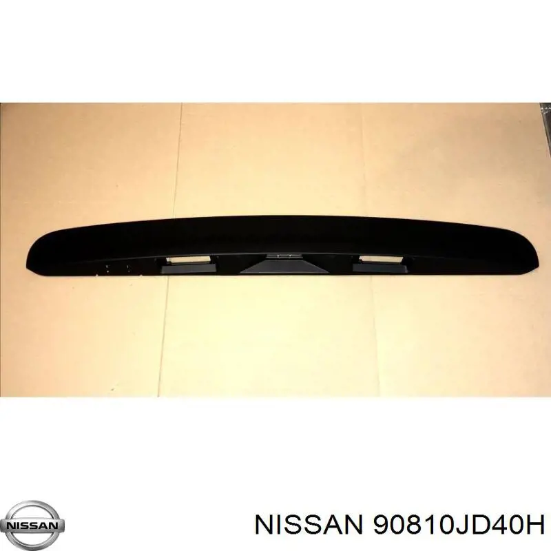Placa sobreposta de tampa de porta-malas 6508041617701P 4max