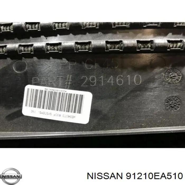 91210EA510 Nissan/Infiniti Tampa de alcapão do teto