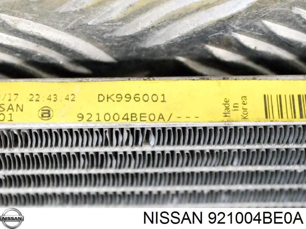 Radiador de aparelho de ar condicionado Nissan/Infiniti 921004BE0A preço, a partir de 130,16 USD