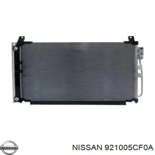 921005CF0A Nissan/Infiniti Radiador de aparelho de ar condicionado