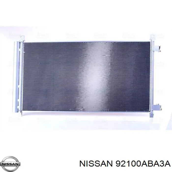 92100ABA3A Nissan/Infiniti Radiador de aparelho de ar condicionado