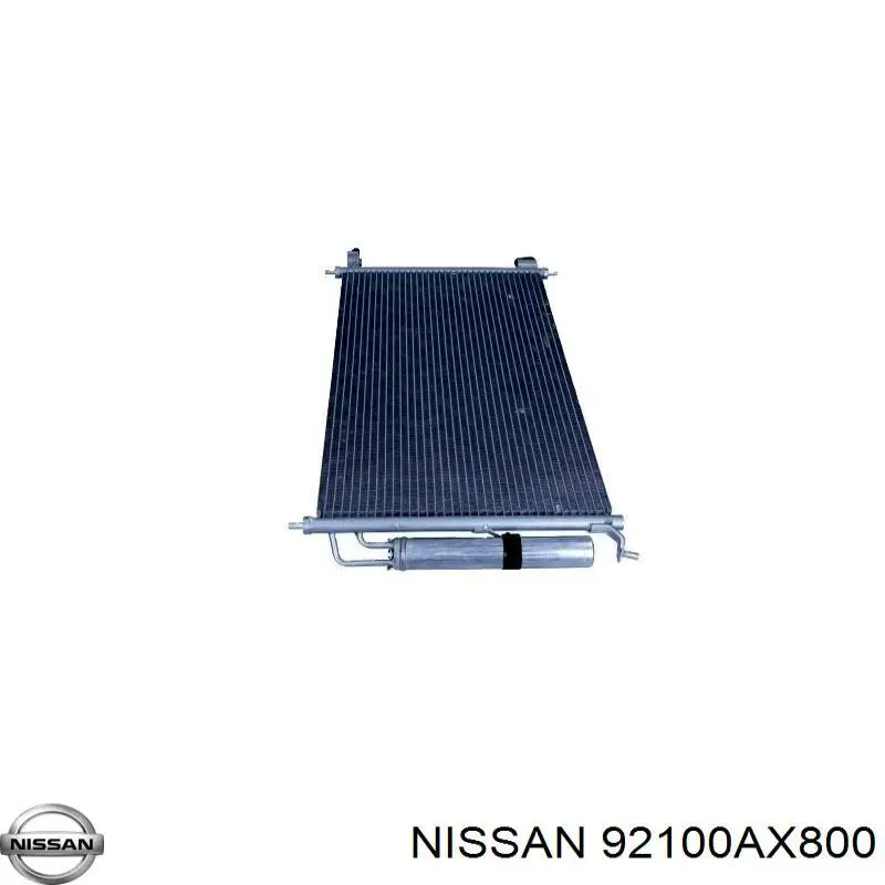 92100AX800 Nissan/Infiniti Radiador de aparelho de ar condicionado