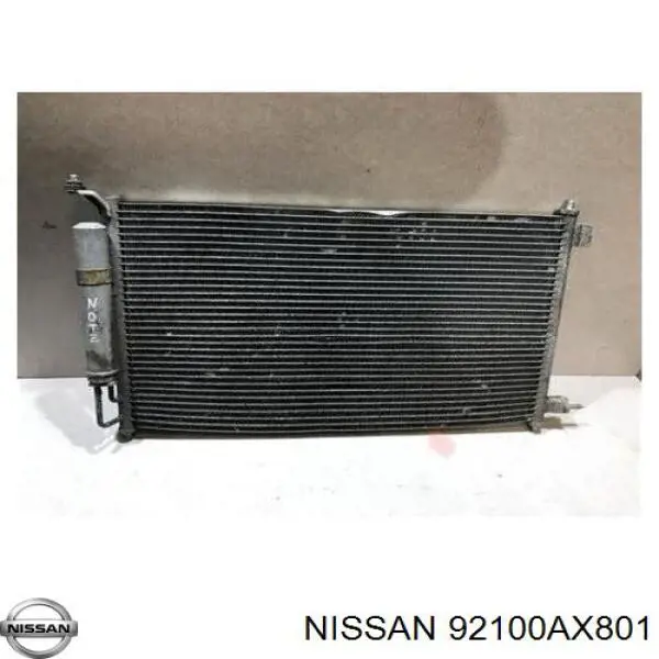 92100AX801 Nissan/Infiniti Radiador de aparelho de ar condicionado