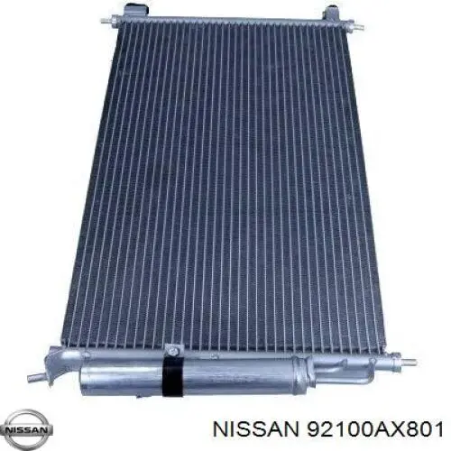 Radiador de aparelho de ar condicionado Nissan/Infiniti 92100AX801 preço, a partir de 94,84 USD