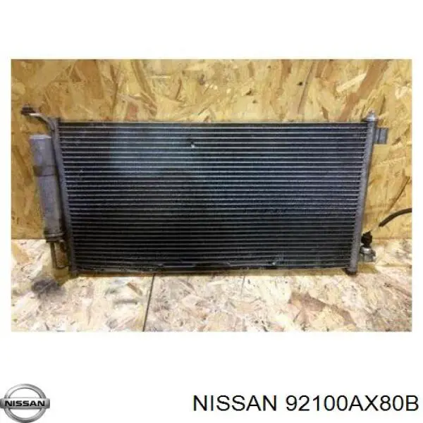 Compre 92100AX80B Nissan/Infiniti Radiador de aparelho de ar condicionado