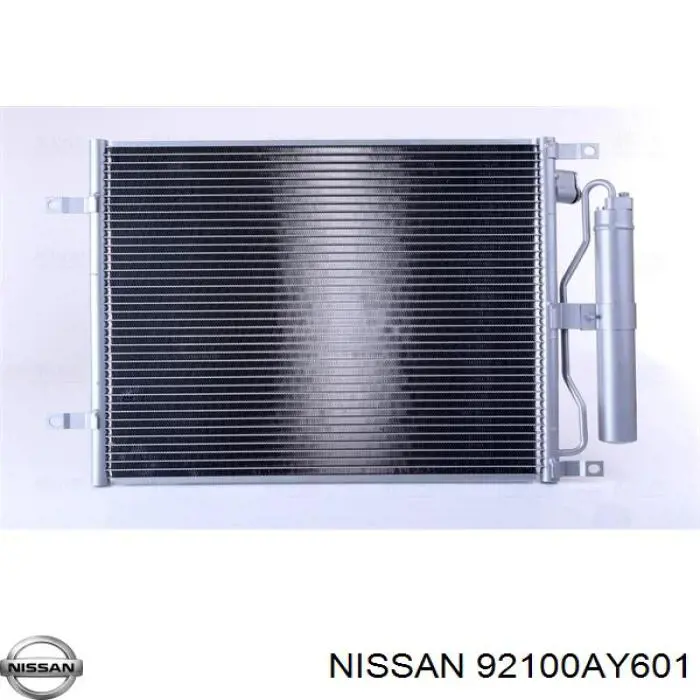 92100AY601 Nissan/Infiniti Radiador de aparelho de ar condicionado