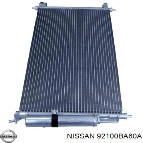 92100BA60A Nissan/Infiniti Radiador de aparelho de ar condicionado