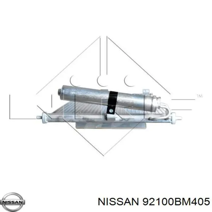 Radiador de aparelho de ar condicionado Nissan/Infiniti 92100BM405 preço, a partir de 62,99 USD