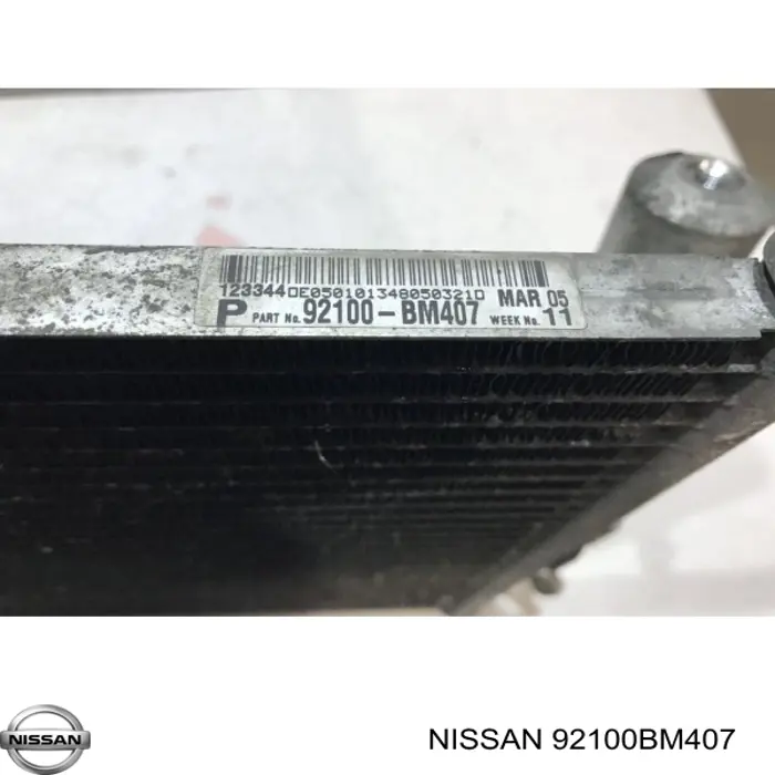 Radiador de aparelho de ar condicionado Nissan/Infiniti 92100BM407 preço, a partir de 61,29 USD