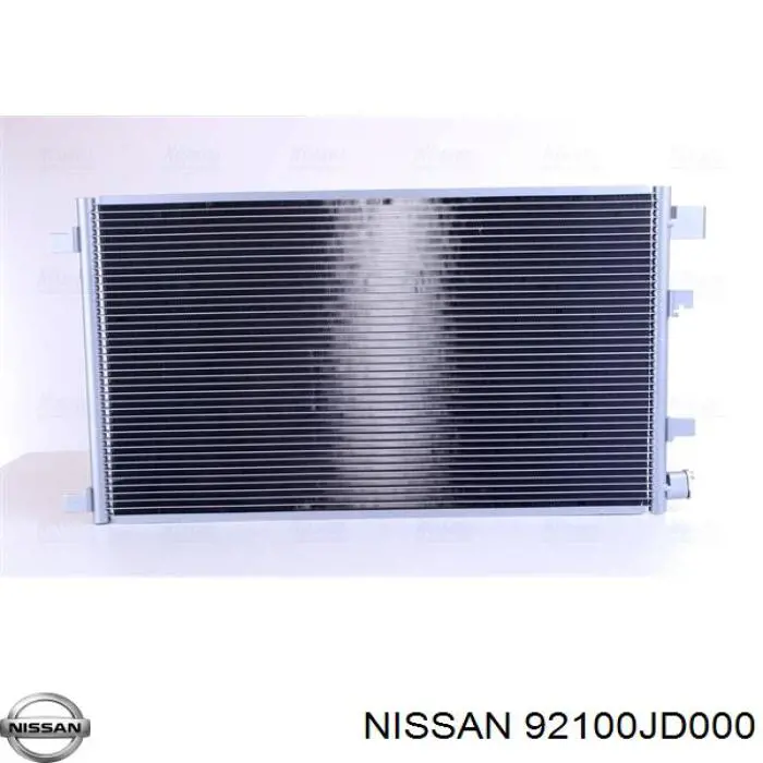 92100JD000 Nissan/Infiniti Radiador de aparelho de ar condicionado
