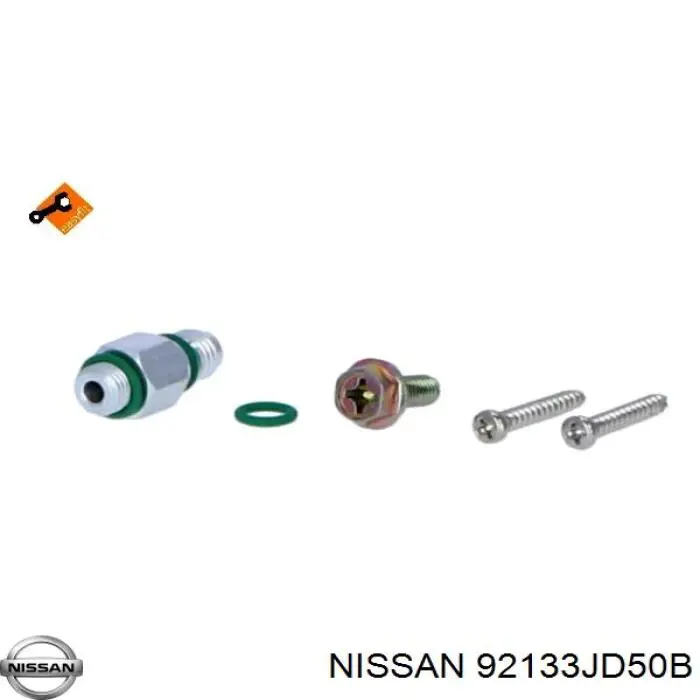Compre 92133JD50B Nissan/Infiniti Tanque de recepção do secador de aparelho de ar condicionado