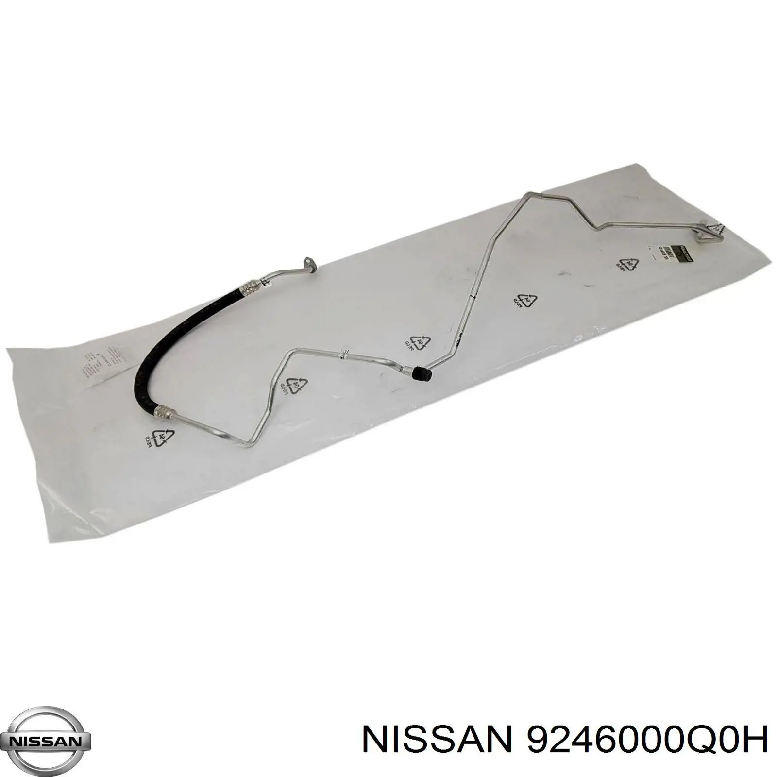 Compre 9246000Q0H Nissan/Infiniti Mangueira de aparelho de ar condicionado, desde o radiador até o vaporizador