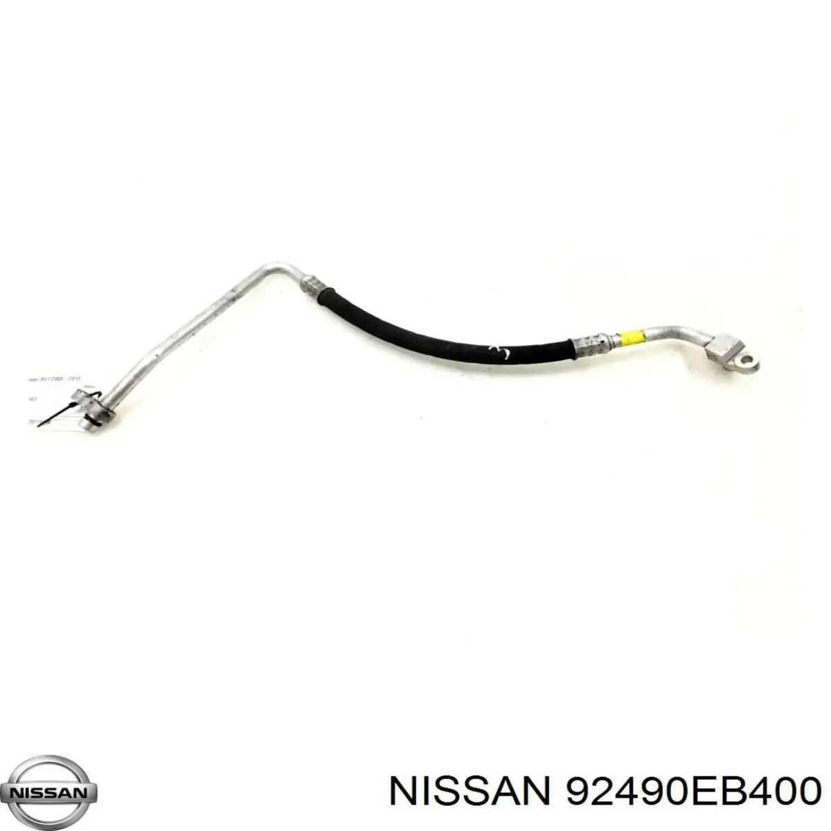 92490EB400 Nissan/Infiniti Mangueira de aparelho de ar condicionado, desde o compressor até o radiador