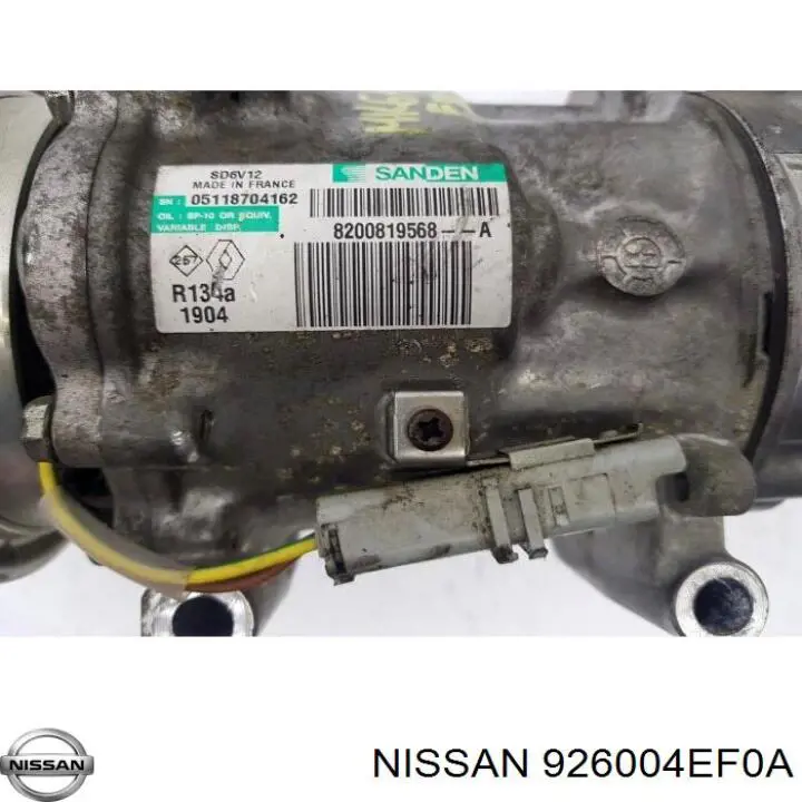 926004EF0A Nissan/Infiniti Compressor de aparelho de ar condicionado