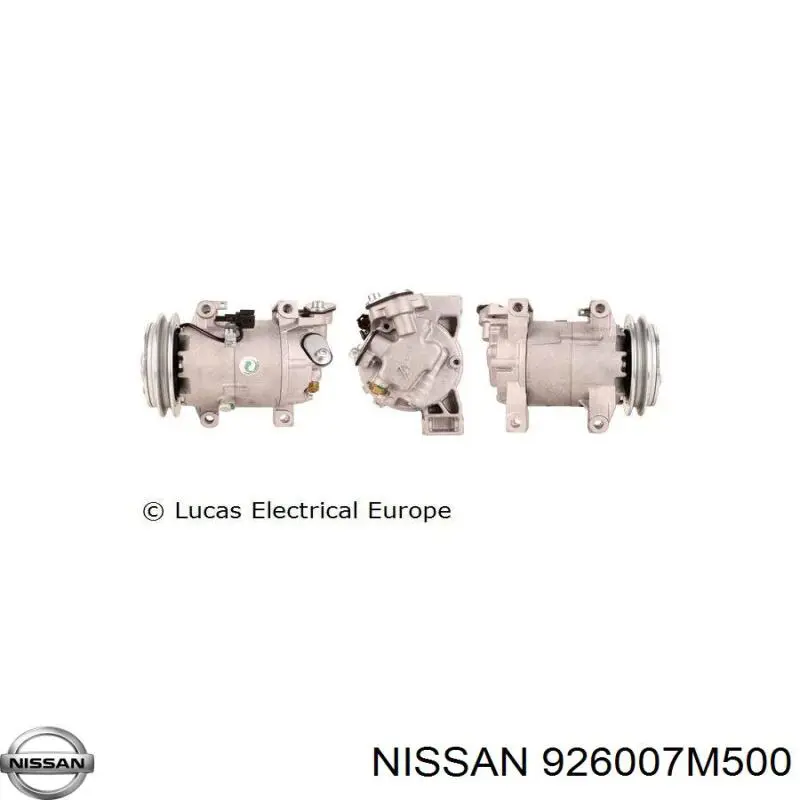 926007M500 Nissan/Infiniti Compressor de aparelho de ar condicionado