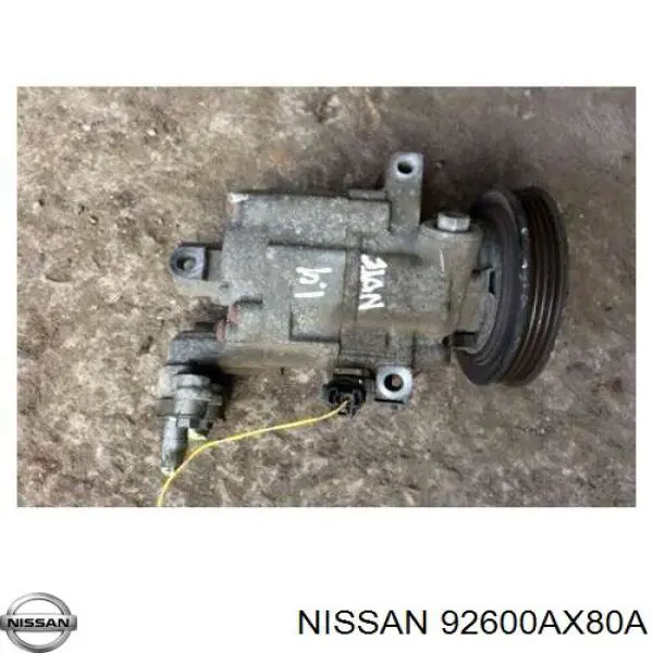 92600AX80A Nissan/Infiniti Compressor de aparelho de ar condicionado