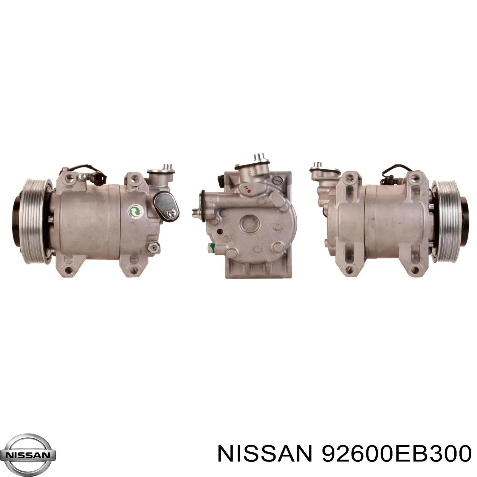 Compressor de aparelho de ar condicionado Nissan/Infiniti 92600EB300 preço, a partir de 185,58 USD