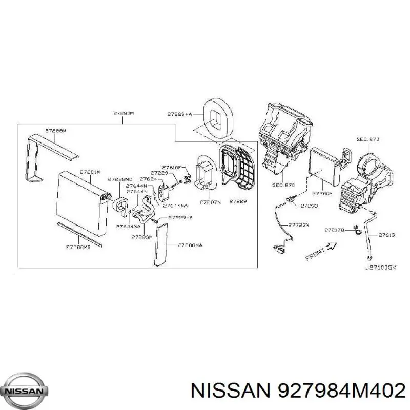 927984M402 Nissan/Infiniti 