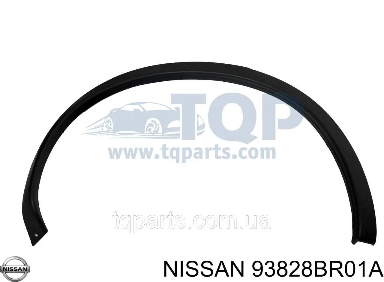 93828BR01A Nissan/Infiniti Expansor direito (placa sobreposta) de arco do pára-lama traseiro