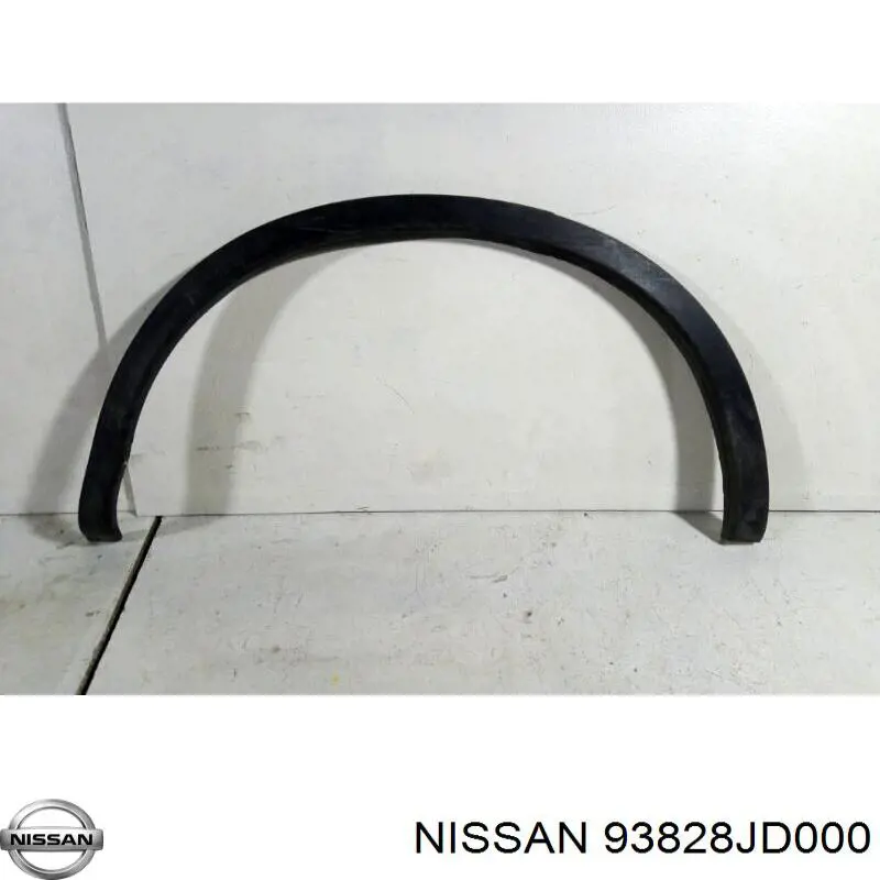 93828JD000 Nissan/Infiniti Expansor direito (placa sobreposta) de arco do pára-lama traseiro