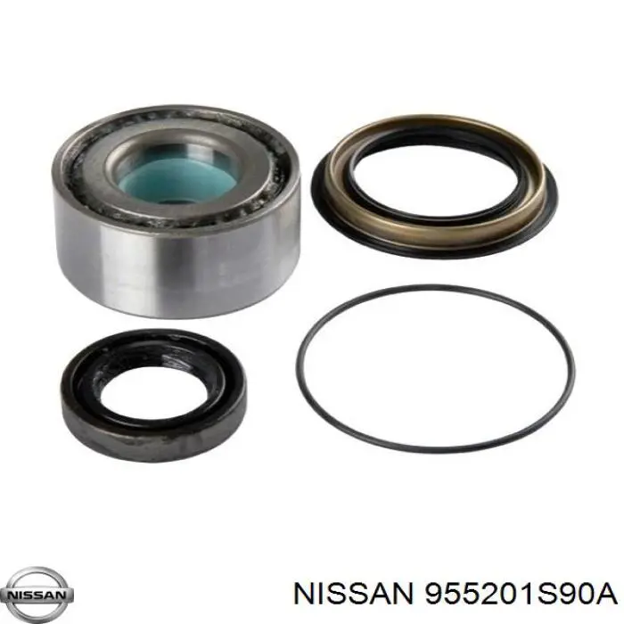 Compre 955201S90A Nissan/Infiniti Coxim de chassi (de fixação de carroçaria)