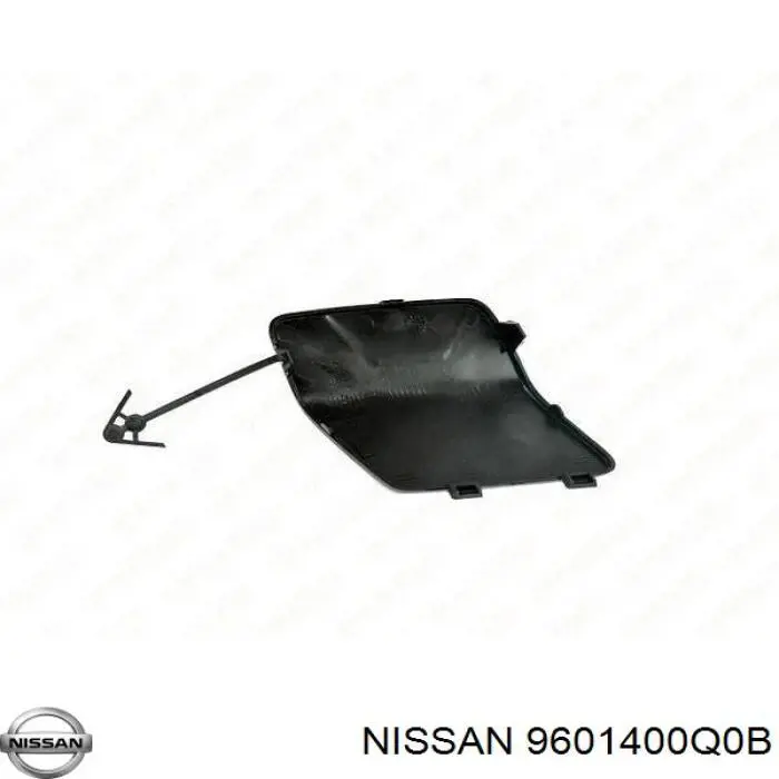 Compre 9601400Q0B Renault (RVI) Tampão dianteira do pára-choque do gancho de reboque