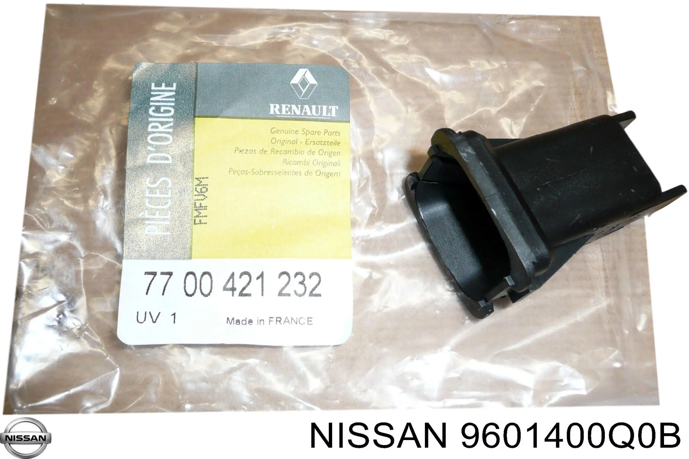 Tampão dianteira do pára-choque do gancho de reboque Renault (RVI) 9601400Q0B preço, a partir de 8,87 USD