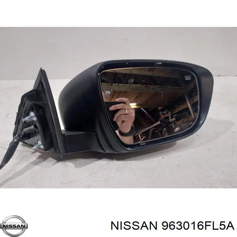 963016FL5A Nissan/Infiniti Espelho de retrovisão direito
