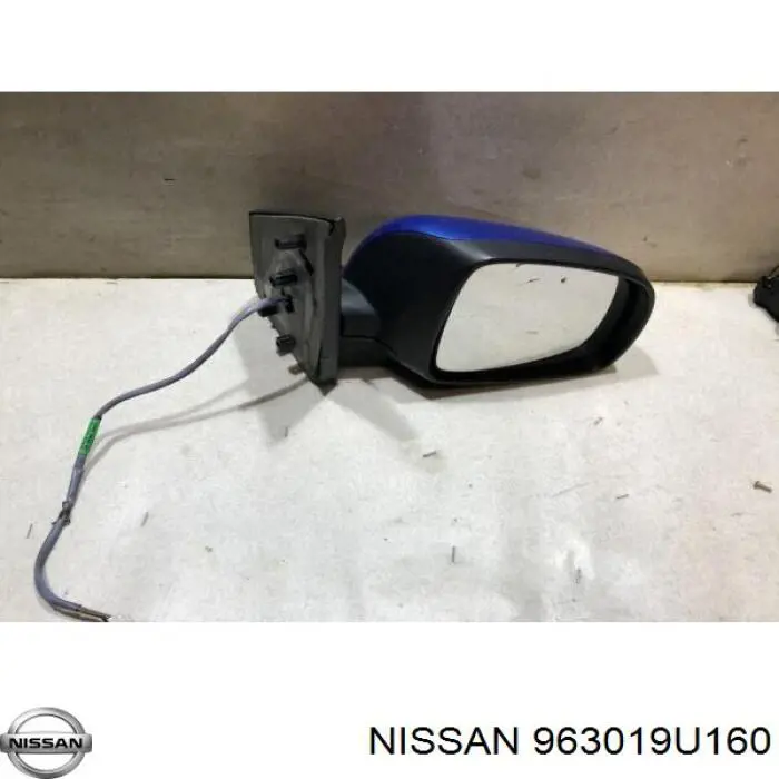 963019U160 Nissan/Infiniti Espelho de retrovisão direito
