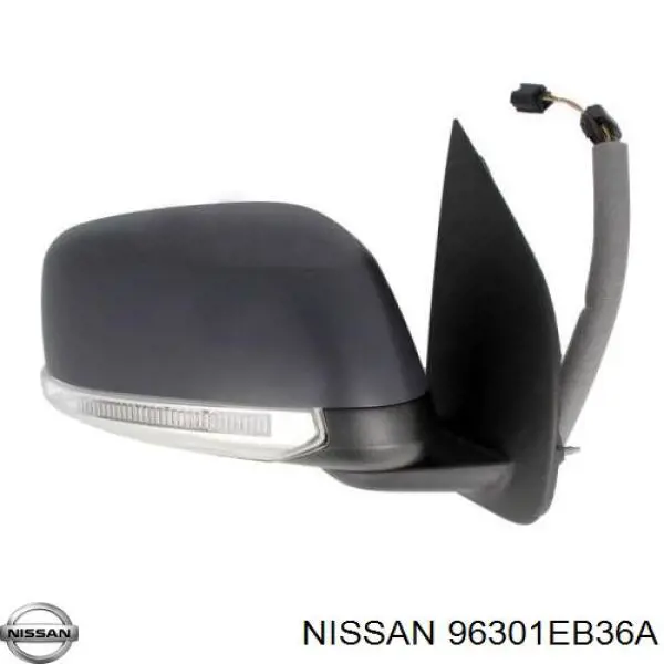 96301EB36A Nissan/Infiniti Espelho de retrovisão direito