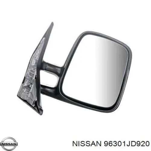 96301JD920 Nissan/Infiniti Espelho de retrovisão direito