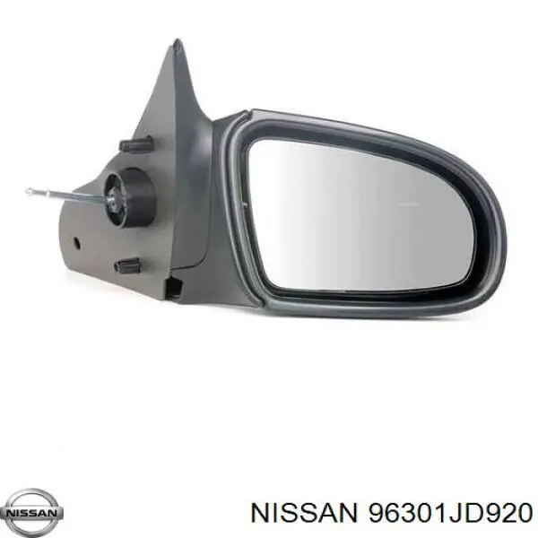Espelho de retrovisão direito Nissan/Infiniti 96301JD920 preço, a partir de 98,64 USD