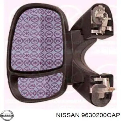 Espelho de retrovisão esquerdo Nissan/Infiniti 9630200QAP preço, a partir de 89,75 USD