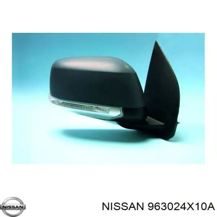 963024X10A Nissan/Infiniti Espelho de retrovisão esquerdo