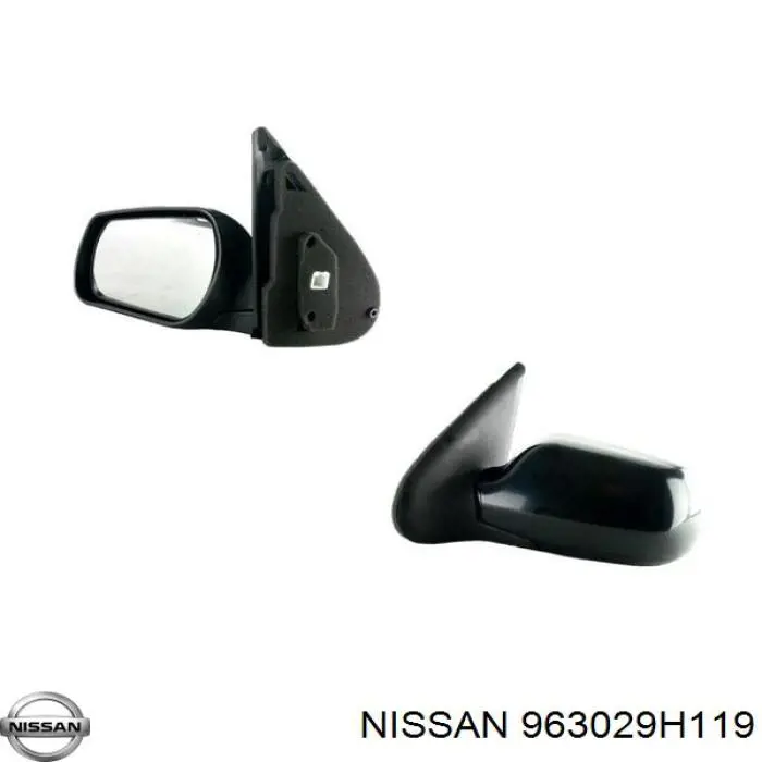 Compre 963029H119 Nissan/Infiniti Espelho de retrovisão esquerdo