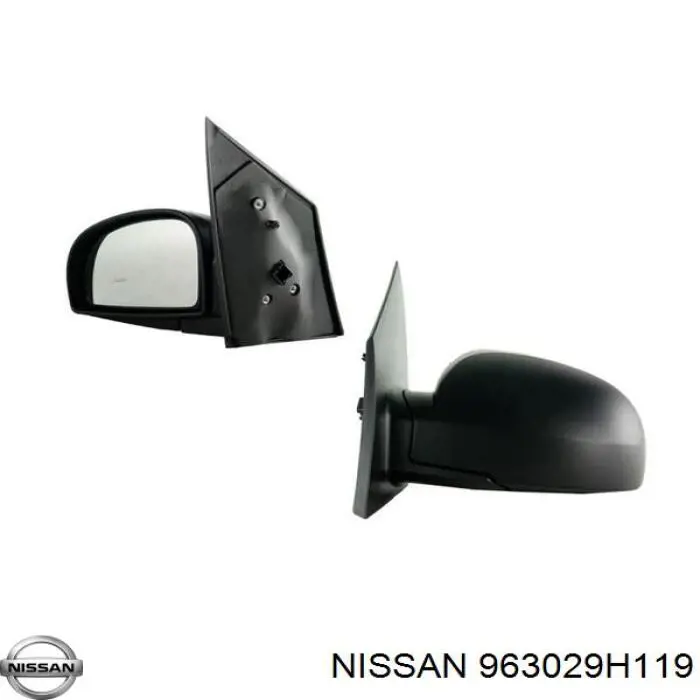 963029H119 Nissan/Infiniti Espelho de retrovisão esquerdo