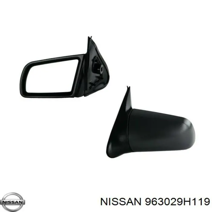 Espelho de retrovisão esquerdo Nissan/Infiniti 963029H119 preço, a partir de 111,36 USD