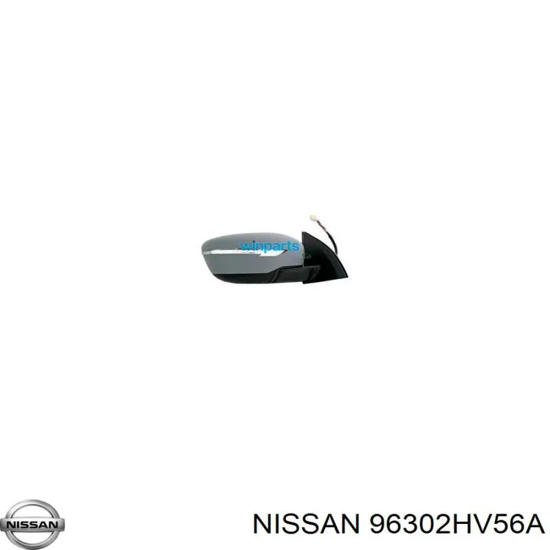 96302HV56A Nissan/Infiniti Espelho de retrovisão esquerdo