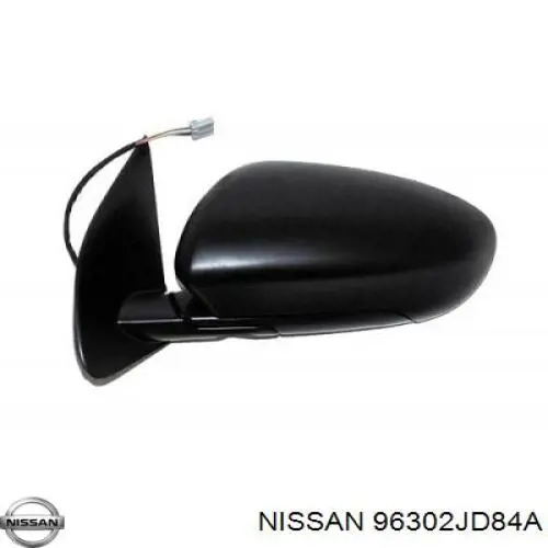 96302JD84A Nissan/Infiniti Espelho de retrovisão esquerdo