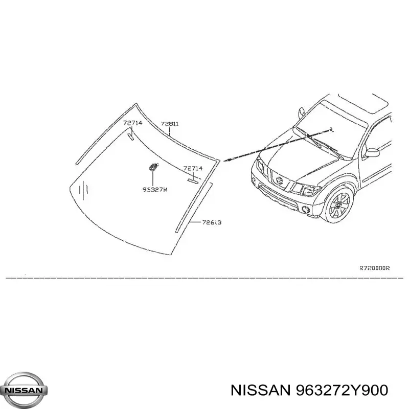 Compre 963272Y900 Nissan/Infiniti 