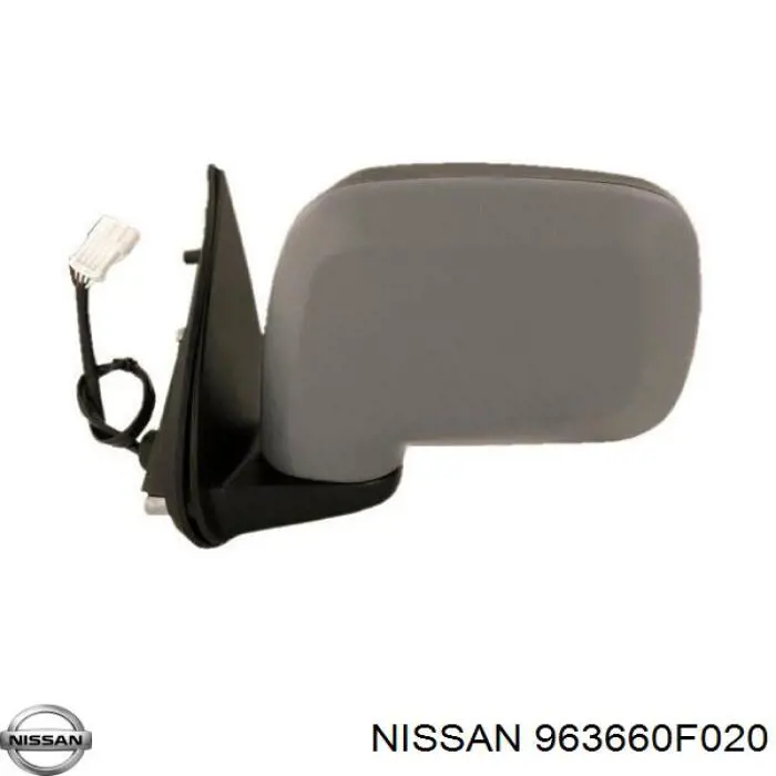 Elemento espelhado do espelho de retrovisão esquerdo Nissan/Infiniti 963660F020 preço, a partir de 21,77 USD