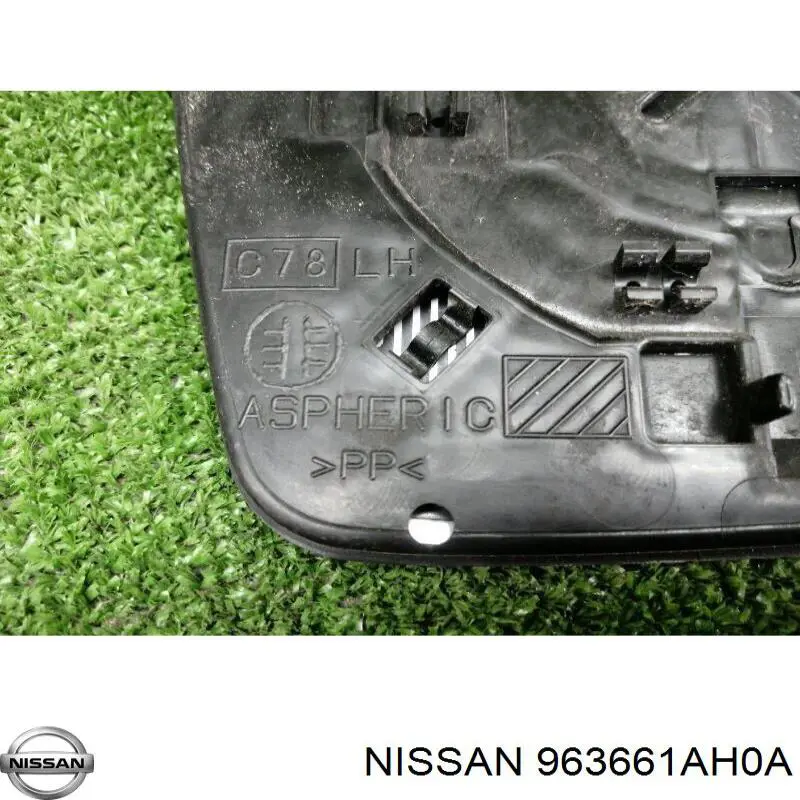 Elemento espelhado do espelho de retrovisão esquerdo Nissan/Infiniti 963661AH0A preço, a partir de 29,88 USD