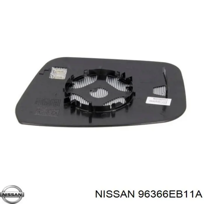 Compre 96366EB11A Nissan/Infiniti Elemento espelhado do espelho de retrovisão esquerdo